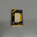 Faith 15A GFCI Outlet, ETL Listed, Non-Tamper-Resistant GFI Duplex Receptacles with LED Indicator, Self-Test Ground Fault Circuit Interrupter with Wall Plate, Light Almond