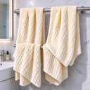 4 Pack Microfiber Bath Towels, Quick Dry, Super Soft, 27.5"x55"