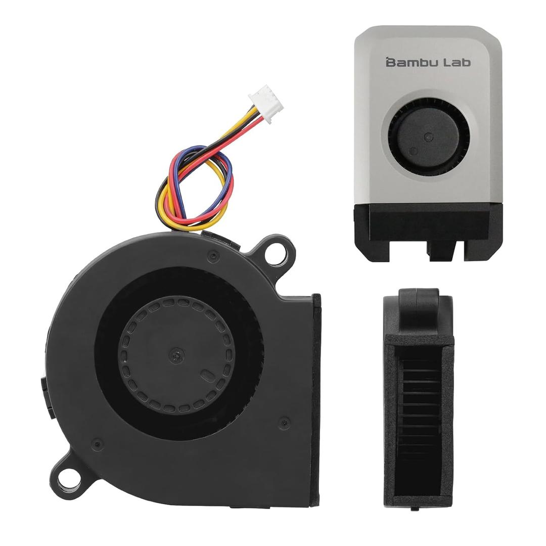 x1 Series 5015 Blower Cooling Fan for Bambu Lab 3D Printer X1C Components Cooling Blower Fan Fast Speed High Air Volume Low Noisy 3D Printer Parts(for x1 Series)