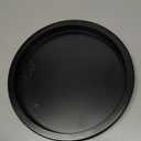 Hanobe Decorative Serving Tray Wood: Black Bead Round Tray for Coffee Table Rustic Wooden Trays Decor Farmhouse Kitchen Counter Circle Tray Vintage Centerpiece for Living Room Home Organizer (11.8")