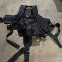 Hands- Nylon Walkie-Talkie Chest Bag,Universal Harness Backpack Two Way Radio Holder Accessory Adjustable Bag Hanging On Duty