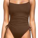 Daci Women's High Cut One Piece Swimsuit - Tummy Control Bathing Suit Sexy Brazilian Swimwear 2026 S