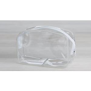 2 Transparent Plastic Pouches