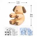 Li&Zhao Pen Pencil Holder Stand for Desk - 3 PCS Pen Stand Cute Holder for Desk for Kids Organizer Cute Office Decor, Animal Pencil Holder (Puppy-Koala-Elephant)