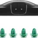 Tailgate Garnish Rear License Molding Trim Compatible with 2015-2020 Honda Fit, Replace 74890-T5A-A11 74890-T5A-J11 74890-T5A-J12