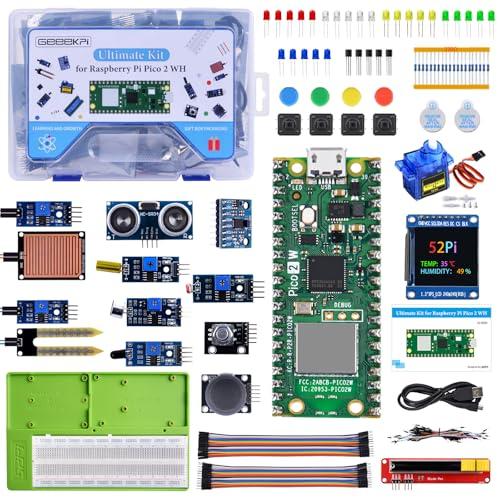GeeekPi Ultimate Kit for Raspberry Pi Pico 2 W
