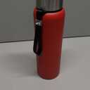 GOOFIT Insulated Water Bottle with Carrying Strap, Metal Stainless Steel Kids Water Bottle, Double-Walled Vacuum Thickened Design BPA-Free, Fits in Travel and Sports,27Oz Red