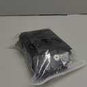 Mesh Bag with Handles, Collapsible Laundry Basket, Foldable Laundry Bag, Breathable Folding Beach Bag,Space-saving Travel Tote Bags (2, Black)