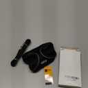 Fida Cat Harness and Leash Set for Walking Kitten and Puppy, Escape Proof Kitten Harness with Breathable Lightweight Soft Mesh, Adjustable Reflective Step-in Design for Kitten and Puppy.(XXXS, Black) (XXXS (Neck:10.2"-11.4"; Girth:11.4"-12.6"))