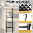 66inch RV Bunk Ladder, Heavy Duty Bed Ladders with Anti-Slip Design