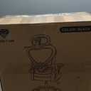 Ergonomic Office Chair with Headrest 3D, Mesh Office Desk Chair with Adjustable Lumbar Support, Computer Chair with Flip up Armrests, 350LBS Capacity - Design for Home/Offices - Black