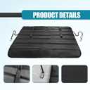 Universal Foldable Car Trunk Bumper Guard Mat Rear Bumper Protector, SUV Cargo Liner Floor Mat Liner Floor Mat Prevent Scratches, 31.4 x 25.2 Inch