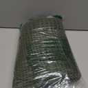 RESARE Waffle Bathroom Runner Rugs, Super Absorbent Bath Mat Non Slip Washable Quick Dry, Upgraded Ultra Soft Boho Bath Rugs with Tassels for Hallway Bedroom Laundry Room, 20"x32" Green