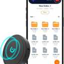 132G (9800 Hour) Voice Activated Recorder - Elasound Voice Recorder with AI-Intelligent Triple Noise Reduction, Portable Audio Recorder for Work, Lectures, Meetings, 100H Continuous Recording Device