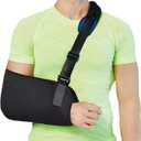 Arm Sling, Shoulder Immobilizer for Hand, Shoulder, Elbow, Wrist Injury, Versatile Arm Support with Foam Neck Pad Fits for Left Right Arm Women Men (XL)