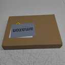 Necklace Organizer Box with Clear Lid Velvet Tray for Jewelry Storage Display Case, 20 Hooks Glass Top Drawer Insert Necklaces Pendants Dustproof Necklace Jewelry Box Organizer & Tray (Grey)