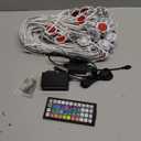 LETIANPAI 300FT Permanent Outdoor Lights,RGB Eaves Light with App Control Remote,DIY Scene Modes IP67 Waterproof Under Eave Lighting,Outdoor Lights for Decor,Garden Decor,House,Party,Holiday