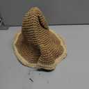 Beach Hats for Women - Straw Bucket Hats for Women, Packable Sun Hat Womens with Chin Strap, UPF 50+ Summer Protection (Beige)