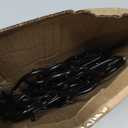 24 PCS S Hooks for Hanging with Safety Buckle, 3.5 inch Heavy Duty Metal S Shaped Hooks for Kitchen Utensil, Cups, Pots, Plants, Bags, Hats (Black)