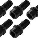 WHT002437 M14x1.5 Lug Bolts Wheel Studs Fit for Volkswagen Jetta Passat CC Golf Tiguan Beetle Audi A3 A4 A5 A6 A7 Quattro A8 Front or Rear Side,5 Pcs