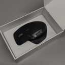 Rapoo MT760 Multi-Device Wireless Mouse, Bluetooth 5.0 and 2.4G Multi-Mode Connection, Up to 4 Devices, 11 Programmable Buttons, 4K DPI, 90 Days Battery Life, PC, Matte Black