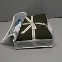 MooMee Bedding Sheet Set 100% Washed Cotton Linen Like Textured Breathable Durable Soft Comfy (Solid Olive Green, King)