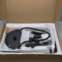 Shower System Matte Black Outdoor Shower Fixtures with 8" Rain Shower Head Handheld Sprayer Single Handle 304 Stainless Steel Wall Mounted Shower Shower Faucet Combo for Bathroom or Backyard, Matte Black 