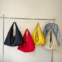 KAMEILONG Large Nylon Hobo Bag Women Crescent Shoulder Bag Vintage Tote Bag Casual Shopper Handbag for Women