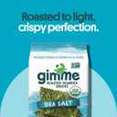 Gimme Seaweed Organic Premium Roasted Seaweed Snacks, Sea Salt, 20 Count, Keto, Vegan, Gluten-Free, Great Source of Omega3s and Iodine, Healthy On-The-Go Snack for Kids and Adults