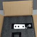 2 Inch Receiver Hitch-Tri-Ball 2 inch Ball Hitch Tow Hitches Trailer Hitch Ball with 6-Inch Drop/Rise-Aluminum Trailer Hitch Ball Tow Hitch Fits for Truck (12,500 LBS GTW) (Silver)