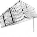 Tomahawk Live Trap - Model DT1 - Tomahawk TNR Series Neighborhood Cats Drop Trap - 36x36x14 Collapsible