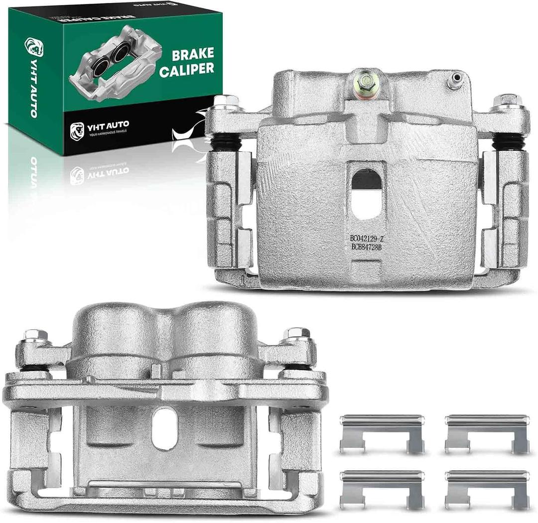 Set of 2 Brake Caliper Assembly for Chevrolet Silverado Suburban Express Avalanche Tahoe GMC Hummer Cadillac