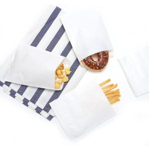 100-pack 4x6 Inches White Kraft Paper Bags for Bakery Cookies Treats Snacks Sandwiches Popcorn Small Gift bag