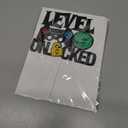 2 x Level Up 9th Birthday Cake Topper - Happy 9th, Double Sided, Video Game Controller Themed Kids Bday Party Supplies