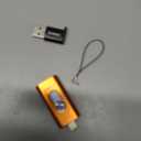 512GB Photo Stick for iPhone Flash Drive, Memory Stick Phone Storage for Photos and Videos Files Backup, Compatible with iPhone iPad Android PC, Plug & Play, No App Required (Cosmic Orange)