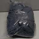 JIYUAN 100% Washed Cotton Sheet Set 4 Pieces Queen,1 Fitted Sheet,1 Flat Sheet and 2 Pillowcases, Comfy and Breathable Linen Like Bedding Set, Blue