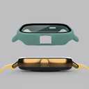 Compatible with Amazfit GTS 2 Hard PC Case with Tempered Glass Screen Protector Cover Resistant Impact shockproof Protective (6pack)