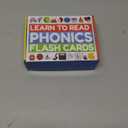 Phonics Flash Cards - Learn to Read in 20 Stages - Digraphs CVC Blends Long Vowel Sounds - Games for Kids Ages 4-8 Kindergarten First Second Grade Homeschool Educational Study Activity