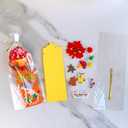 Winlyn 32 Sets Fall Crafts Kits DIY Fall Bookmarks Decorations Art Sets Maple Leaves Smile Face Owl Turkey Pumpkins Foam Stickers Arts and Crafts for Kids Thanksgiving Halloween Classroom Activities