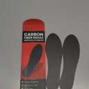 Carbon Fiber Insole for Men & Women 1 Pair: 1.5mm Thick Rigid Shoe Insert for Morton's Toe, Turf Toe, Hallux Rigidus & Arthritis - Alternative to Post Op Shoe(245mm)