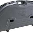 Plano Protector Compact Bow Case, Black, Hard Bow Case, Holds up to Five Arrows, Anti-Crush Archery Storage and Protection