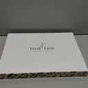 Cork Placemats Set of 6 Matching Coasters I Heat Resistant Place Mats for Dining Table 16" x 12", Cork Backed, Wipeable Autumn Fall Design