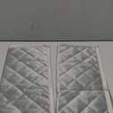 HAOMAIJIA Sofa Armrest Cover, Recliner Chair Arm Cover, Armchair Slipcover Nonslip Quilted Furniture Protector for Leather Sofa Couch (Agray, 14 x 14 Inches - 2 Pieces)