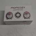 Momcozy Breast Pump V1 Pro Hospital-Grade, Hands-Free & Portable Wearable Pump, Upgraded Electric Pump with 3 Fine-Tuned Rhythms|15 Levels, Come with Leak-Proof DoubleFit Flange, Cozy Red.