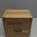 Wire Hanging Storage Basket 2 Packs, Wall Mounted Kitchen Bathroom Storage Basket, Home Multi-Functional, no Punching, Bearing Strong, Suitable for Home, Office,Chrome