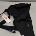 2026 Womens Wireless Bra Seamless Jelly Bras Full Coverage Push Up Supportive Comfortable No Underwire T-Shirt Bras Black, M