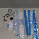 Creality 3D Printer Filament Storage Bags Filament Vacuum Bags, 8 Transparent Sealed Bags with Electric Pump Dust Proof Humidity Resistant Keeping Filament Dry, 40 x 40CM Reusable Vacuum Storage Bags