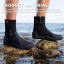Neoprene Dive Boots 5mm with Anti-Slip Sole for Water Sports, Scuba Diving, Snorkeling, Rafting, Kayaking, Size 14