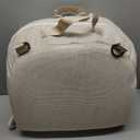 Jool Baby Serenity Soft Changing Pad + Washable Cover, Non-Slip - Fits Standard Changing Tables & Dressers (Cloud Pattern, Gray)