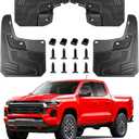 Mud Flaps for Chevrolet Colorado 2023-2026,Heavy Duty Fender Front Rear Mudguard Fit Colorado Accessories 2023 2024 2025 2026,All Weather Splash Guards Tire Protector No-Drill 4PCS Fender Flares